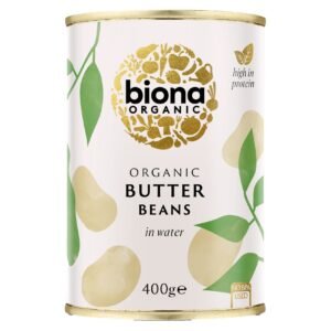 Biona Organic Butter Beans In Water 400g – Wholesale & Export UAE - wholesale supplier | AgroFoods Global