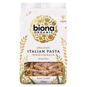 Biona Organic Italian Wholegrain Pasta 500g wholesale UAE — bulk export supplier