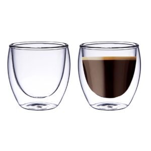 Blackstone Double Wall Glass Tumbler Cups DG820 Clear 100ml 2 PCS – Wholesale & Export UAE - wholesale supplier | AgroFoods Global