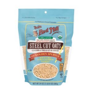 Bob's Red Mill Non-GMO Organic The Golden Spurtle Steel Cut Oats, 680g – Wholesale & Export UAE - wholesale supplier | AgroFoods Global