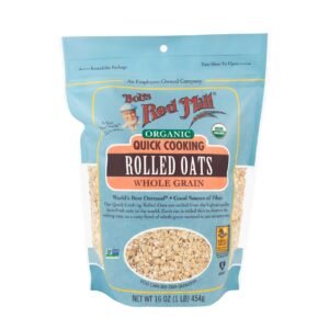 Bob's Red Mill Non-GMO Organic Whole Grain Quick Cooking Rolled Oats, 454g – Wholesale & Export UAE - wholesale supplier | AgroFoods Global