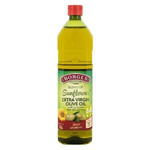 Borges Blend of Sunflower and Extra Virgin Olive Oil 1L wholesale UAE — bulk export supplier