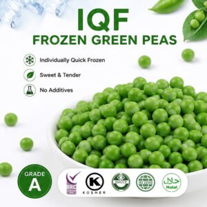 Bulk Frozen Green Peas for Restaurant