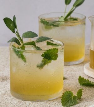 Burnt Honey Sage And Lemon Balm Fizz — premium quality