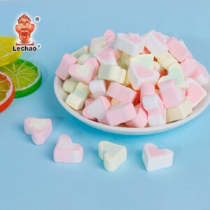 Candy Supplier Heart Shaped Bulk Marshmallow