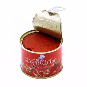 Canned Tomato Paste 210g Brix 28