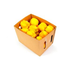 Capsicum Yellow UAE 4 kg Box — premium quality