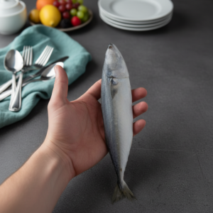 China Seafood Frozen Food Pacific Mackerel
