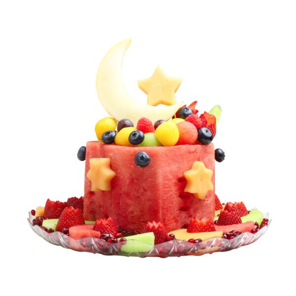Crescent Bloom Single Tier Cake 33cm Crescent Bloom Single Tier Cake 33cm — premium quality
