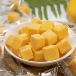 Cube Shaped Fruit Flavored Soft Jelly