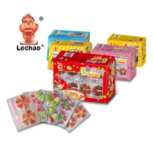 Custom 5 Pieces Gummy Pizza Cartoon