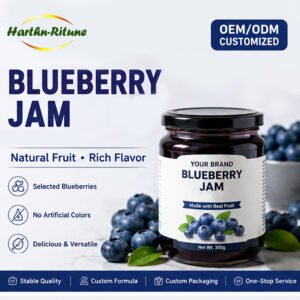Custom Blueberry Jam with Recipe Development