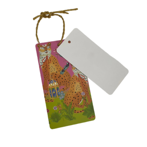 Custom Cardboard Embossed Hang Tags with