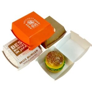 Custom Food Packaging Burger Box Chicken