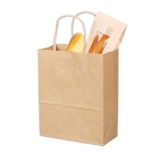 Custom Logo Eco Friendly Brown Kraft