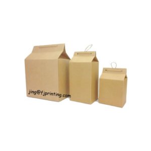 Custom Printing Eco Friendly square Bottom