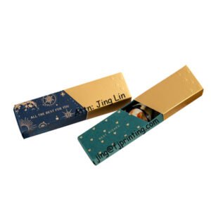 Custom Printing Wedding Gift Packaging Golden