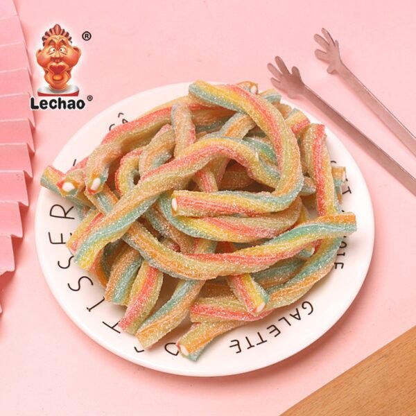 Custom Private Label Sour Strips Shape