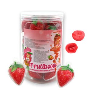 Customization Strawberry Gummy Candy Good Taste