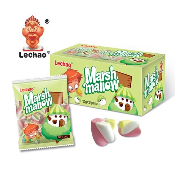 Customization Wholesale Bulk Halal Twist Marshmallow