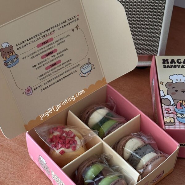 Customized Printing High End Cookie Macaron Customized Printing High End Cookie Macaron