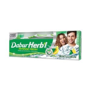 Dabur Herbal Intense Fresh Toothpaste With Toothbrush Green 150g – Wholesale & Export UAE - wholesale supplier | AgroFoods Global