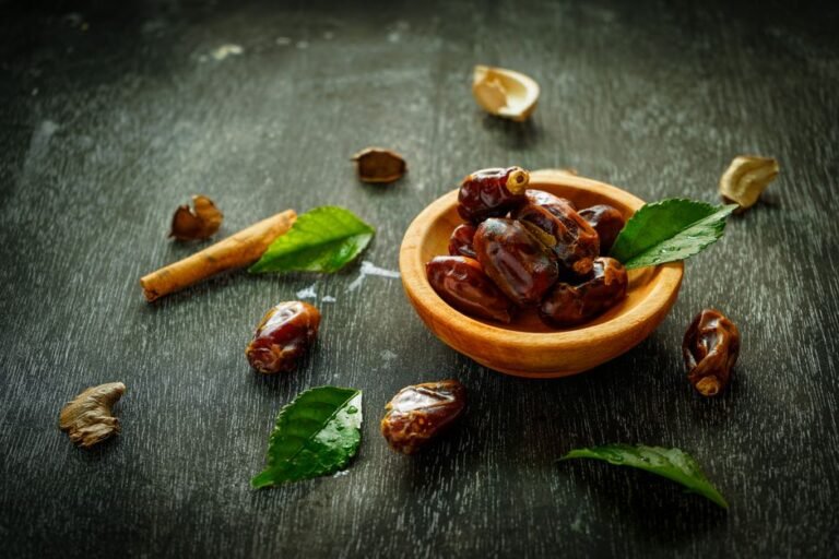 dates fruit bowl — professional stock image