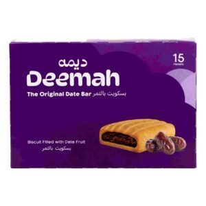 Deemah Original Date Filled Biscuit Bar, 25g Pack of 15 – Wholesale & Export UAE - wholesale supplier | AgroFoods Global