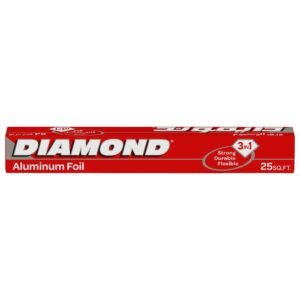 Diamond Aluminium Foil Silver 25sqft wholesale UAE — bulk export supplier