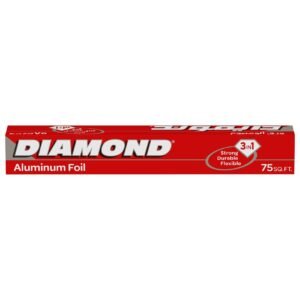 Diamond Aluminium Foil Silver 75sqft wholesale UAE — bulk export supplier
