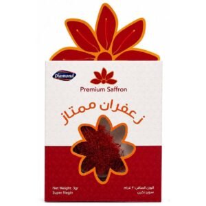 Diamond Super Negin Saffron, 3g wholesale UAE — bulk export supplier