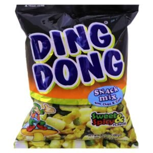 Ding Dong Sweet and Spicy Flavour Snack Mix with Chips and Curls, 100g wholesale UAE — bulk export supplier