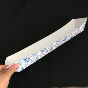 Disposable Kraft Paper Boat Tray Takeaway