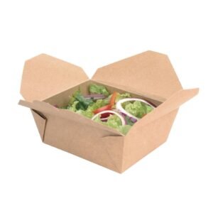 Disposable Kraft Paperboard Matt Lamination Customizable