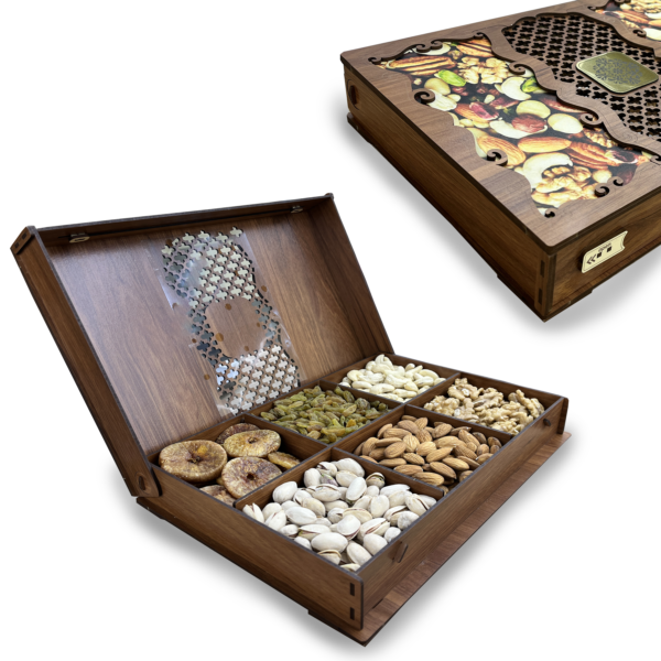 Diwali Nuts Wooden Gift Box 6 Partition Ndash The Nuts Super Diwali Nuts Wooden Gift Box 6 Partition Ndash The Nuts Super — premium quality