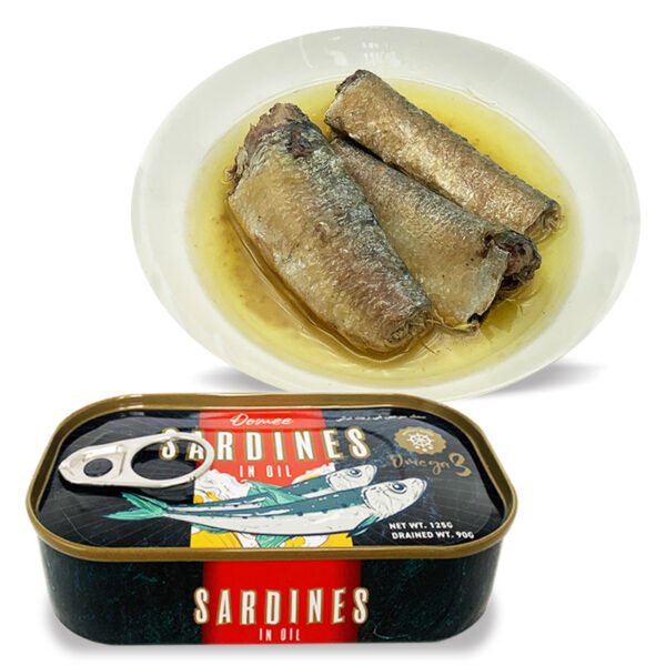 Domee 125g Sardines in Vegetable Oil