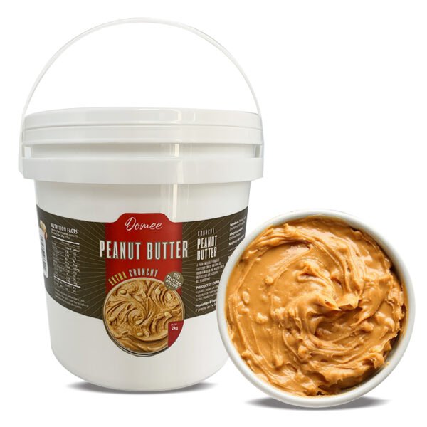 DOMEE Natural Unsalted Crunchy Peanut Butter