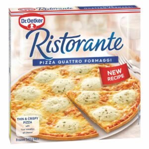 Dr.Oetker Ristaurant Quattro Formaggi Pizza, 340g – Wholesale & Export UAE - wholesale supplier | AgroFoods Global