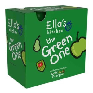 Ella’s Kitchen The Green One Organic Smoothie Fruit Puree, 90g, Pack of 5 – Wholesale & Export UAE - wholesale supplier | AgroFoods Global