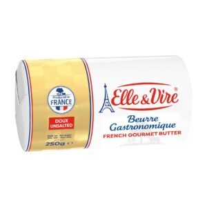 Elle & Vire Gastronomique Unsalted Gourmet Butter, 250g – Wholesale & Export UAE - wholesale supplier | AgroFoods Global