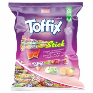 Elvan Toffix Stick Mix Fruity Soft Candy, 800g wholesale UAE — bulk export supplier