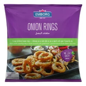 Emborg Onion Rings Snacks, 450g wholesale UAE — bulk export supplier