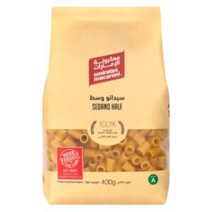 Emirates Macaroni Sedano Half Pasta, 400g wholesale UAE — bulk export supplier