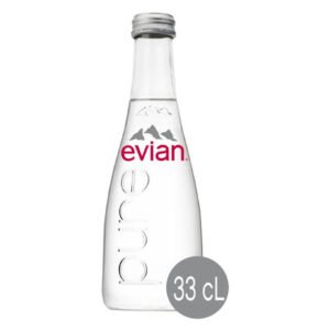 Evian Mineral Water Glass Bottles 330ml — premium quality
