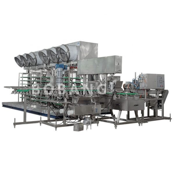 Extrusion Quick Freezing Tunnel Ice Cream Extrusion Quick Freezing Tunnel Ice Cream