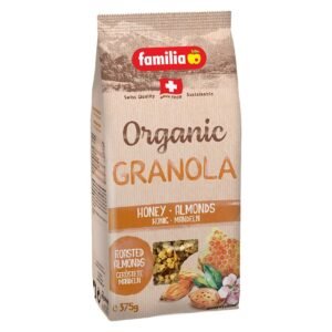 Familia Organic Honey-Almonds Crunch Granola, 375g wholesale UAE — bulk export supplier