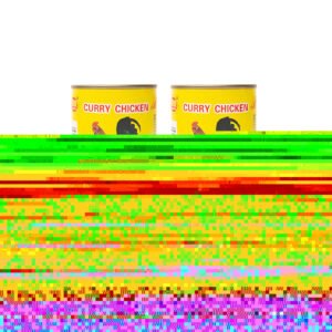 Flavored Canned Curry Chicken Can 312g