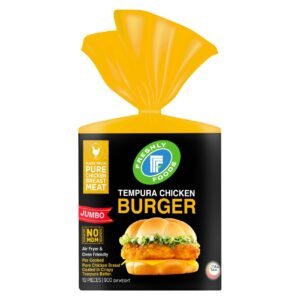 Freshly Foods Jumbo Tempura Chicken Burger, 900g – Wholesale & Export UAE - wholesale supplier | AgroFoods Global