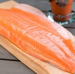 Frozen BQF Salmon Fillet Fish Vacuum