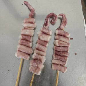 Frozen Giant Squid Skewer High Quality